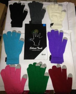خرید دستکش مخصوص گوشی های لمسی و حرارتی سیلور تاچ  silver touch