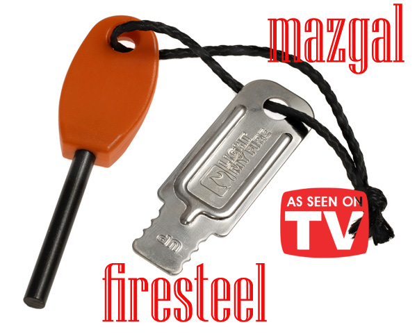 خرید کبریت دائمی فولادی مزگل اصل mazgal FireSteel