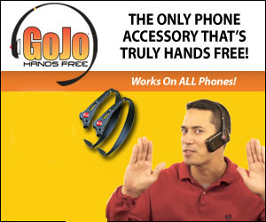 هندزفری و هدست نگهدارنده موبایل و ضد اشعه امواج مضر موبایل گوجو اصل gojo hands free 