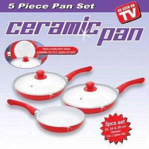 ماهیتابه سرامیک پن 5 تکه Ceramic Pan