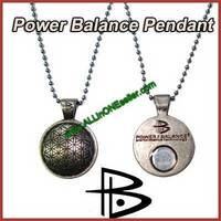 گردنبند متالیک پاوربالانس فلزی اصل در پک اصلی با تضمین ، گردنبند آرام بخش تعادل powerbalance