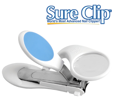 ناخن گیر ذره بین دار sure clip اصل