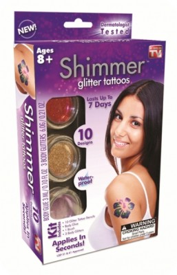 خرید پکیج تاتو موقت شیمر Shimmer ,تتو شیمر