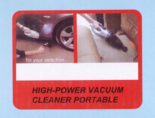 خرید جارو برقی و جارو فندکی اصل دو کاره خودرو پرقدرت 80 وات فول مدل High PowerVacuum Cleaner Portable-JK-013 