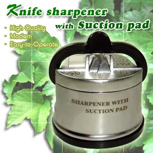 خرید چاقو تیزکن حرفه ای اصل نایف شارپنر knife sharpener with suction pad