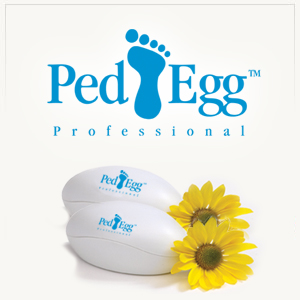 ست کامل سنگ پای پد اگ + ست کامل پدیکور و مانیکور Ped Egg