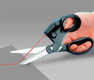 خرید قیچی لیزری لیزر اسکیزور Laser Scissors 