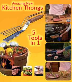 انبر کیچن تانگز kitchen thongs  انبر چندکاره آشپزخانه