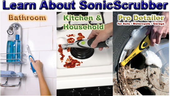 برس برقی تمیز کننده سطوح سونیک کلینر Sonic Cleaner