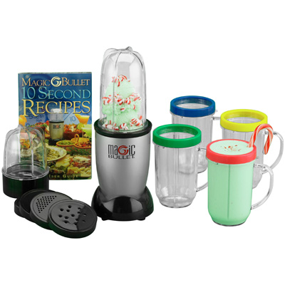 مجیک بولت Magic Bullet اصل ۲۴ پارچه هدیه و با گارانتی تعویض (مخلوط کن و خرد کن موتور سنگین)