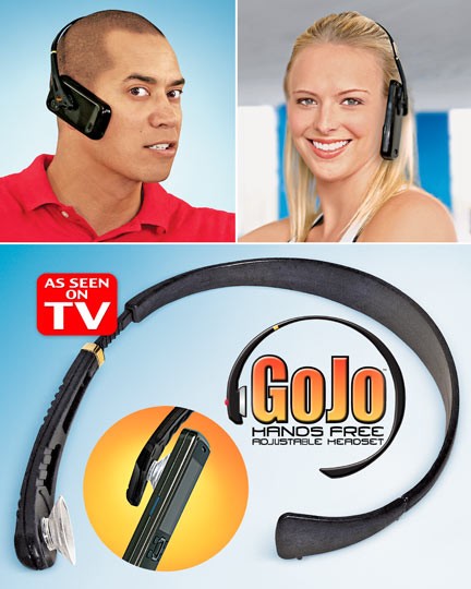 هندزفری و هدست نگهدارنده موبایل و ضد اشعه امواج مضر موبایل گوجو اصل gojo hands free 