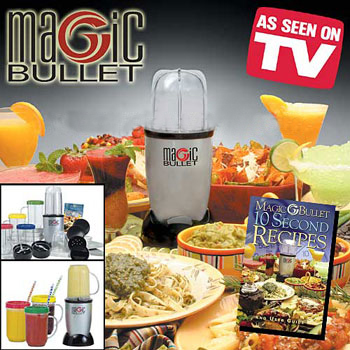 مجیک بولت Magic Bullet اصل ۲۴ پارچه هدیه و با گارانتی تعویض (مخلوط کن و خرد کن موتور سنگین)