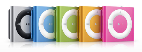 MP3 پلیر طرح Ipod shuffle آیپاد- کوچکترین ام پی تری پلیر جهان آی پاد