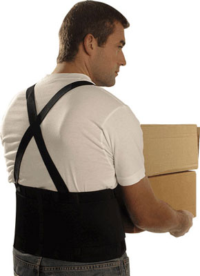 کمربند محافظ مهره های پشت کمر بک ساپورت بلت back support belt  برای انجام کارهای روزمره
