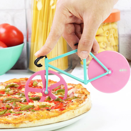 برش زن پیتزا طرح دوچرخه