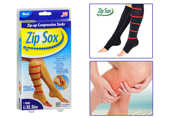 جوراب واریس zip sox