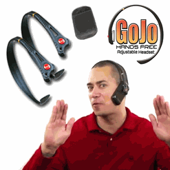 هندزفری و هدست نگهدارنده موبایل و ضد اشعه امواج مضر موبایل گوجو اصل gojo hands free 