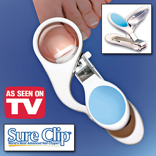 ناخن گیر ذره بین دار sure clip اصل