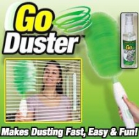 خرید پستی گردگیر جدید گوداستر شارژی دسته بلند اصل Go Duster پیشرفته ترین نوع موجود در بازار