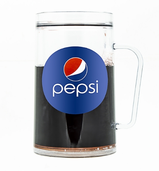ماگ دوجداره طرح پپسی و کوکا کولا